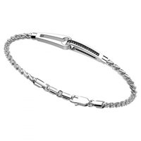 Bracelet Zancan Homme in Acier Cristallo EXB606B - EXB606B
